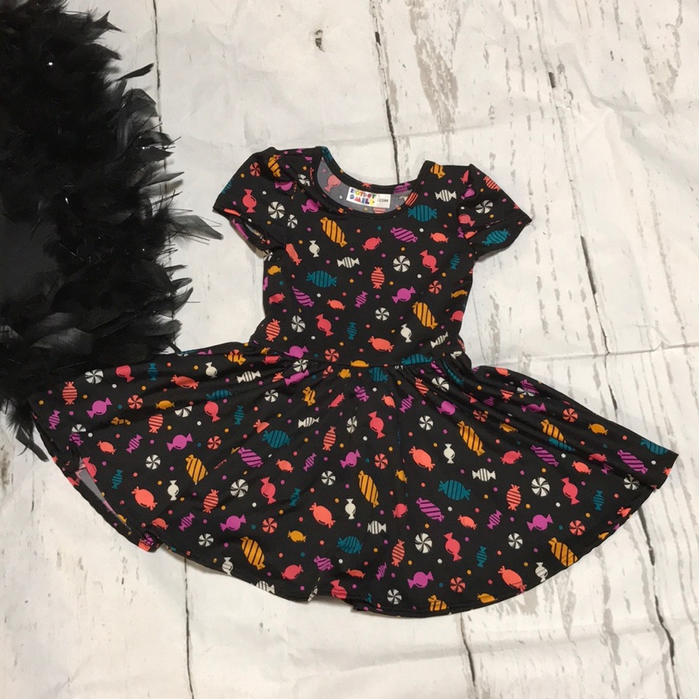 Cap sleeve full circle dress